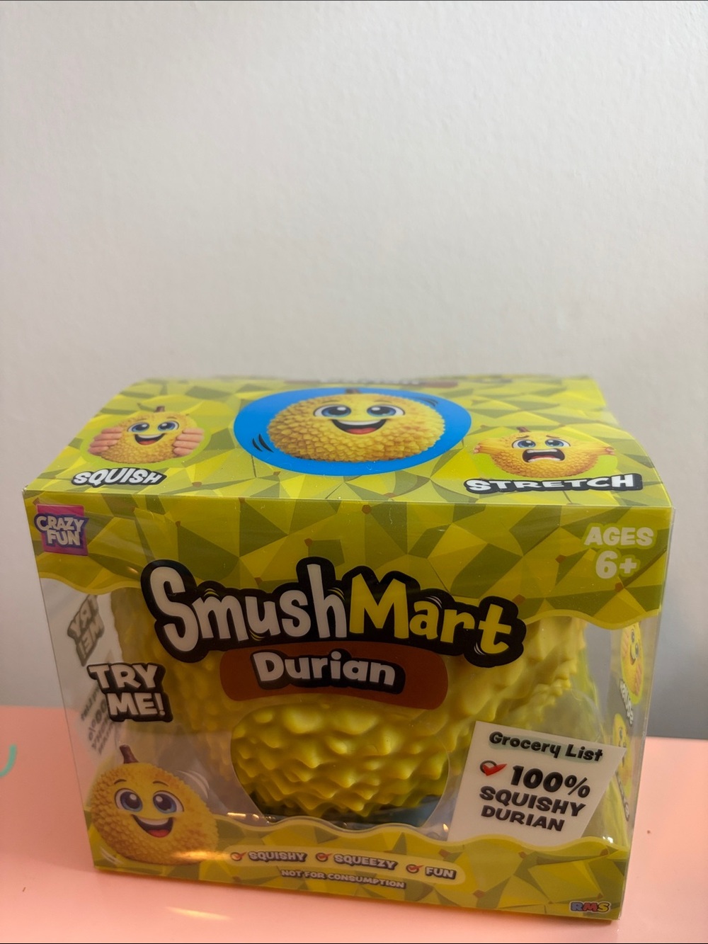 Crazy Fun Smush Mart Durian brand new